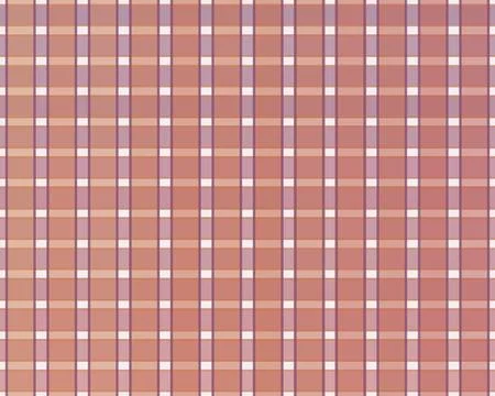 Warm terracotta plaid pattern with pink and purple stripes creates a stylis.. Stock Illustration