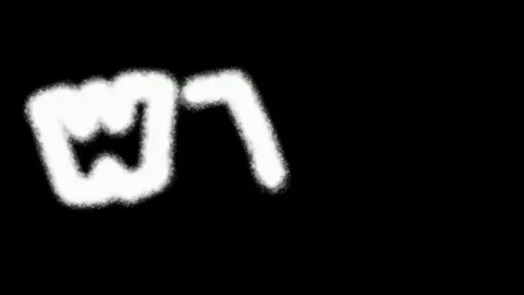 Warm Text Spraypaint Effect Graffiti Kit Masks Collection Video stock 113891215