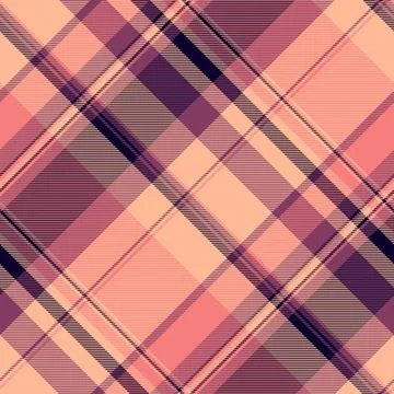 A warm textile surface with plaid checks and a tactile woven fabric finish... Stock Illustration