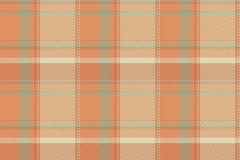 Warm, textured plaid pattern, perfect for textiles and backgrounds. Evokes co Stock Illustration