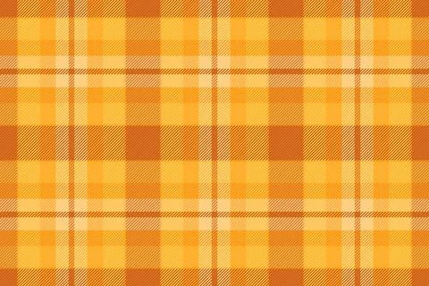 Warm, textured plaid pattern in shades of orange and yellow. Perfect for back 스톡 일러스트