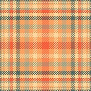 Warm toned plaid pattern, ideal for textiles, backgrounds, or digital art. Cl Stock Illustration