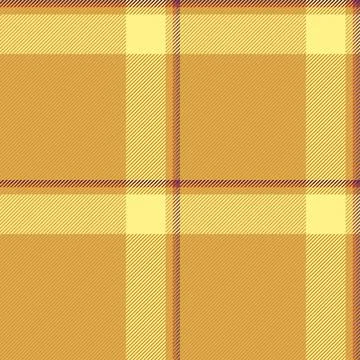 Warm toned plaid pattern. A seamlessly repeatable check textile design in sof 库存插图