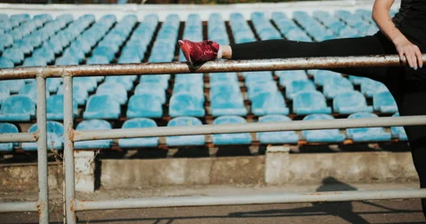 Warm Up before training Stock Footage 139830762