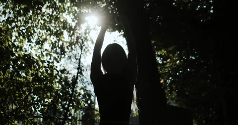 Warm Up before training. jogging in stadium close up Stock Footage 139878716