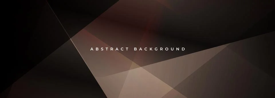 Warm triangular planes form layered composition, abstract background of muted 库存插图