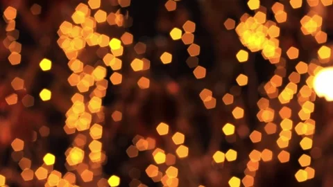 A warm, vibrant abstract background featuring dense Stock Footage 320915880