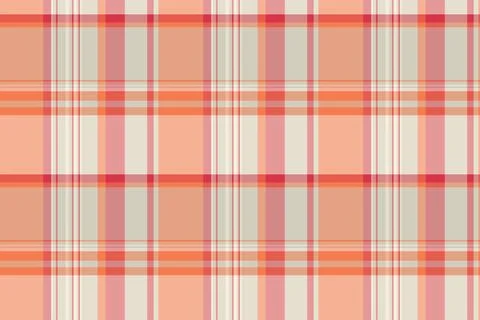 Warm, vibrant plaid pattern. A seamless texture, perfect for backgrounds, tex Stock Illustration