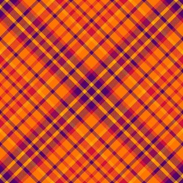 Warm, vivid plaid pattern. Perfect for fall textiles, backgrounds, or addin.. 库存插图