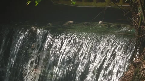 Warm water flowing in the river 10bit 4k 60fps Stock Footage 269698053