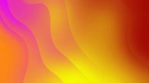 Warm Wavy Fluid Gradient Background Stock Footage 315197883