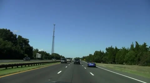 Warm weather drive Stock Footage 8601766