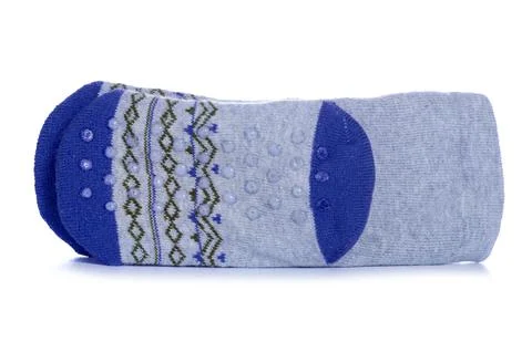 Warm winter children's socks Stock Photos