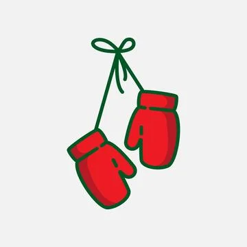 Warm winter mitten Stock Illustration