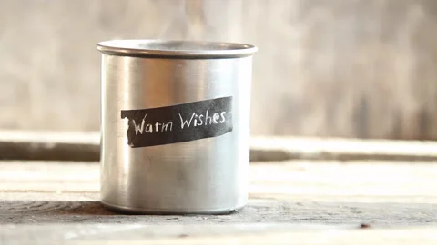 Warm wishes idea Stock Footage 58472767