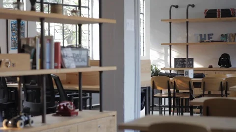 Warm Wood Workspace Video stock 101822886