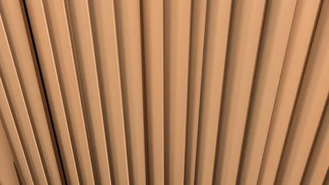 Warm Wooden Column Texture Abstract Background 3d render. Stock-Illustration