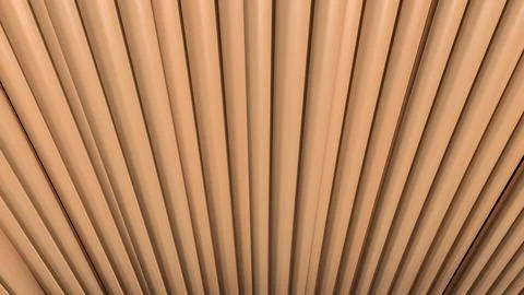 Warm Wooden Column Texture Abstract Background 3d render. Stock-Illustration