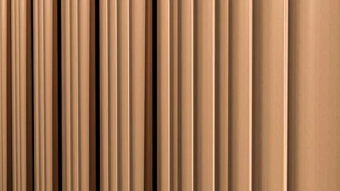 Warm Wooden Column Texture Abstract Background 3d render. Stock-Illustration