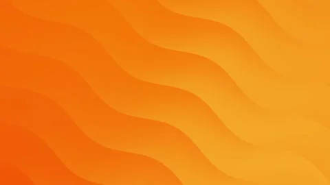 Warm Yellow Abstract Gradient Wave Motion Background Seamless Loop 4K Stock Footage 333571037