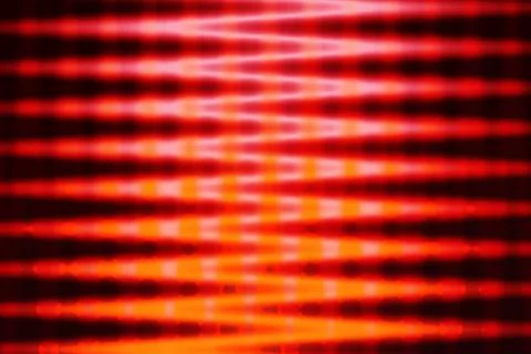 Warm Zig Zag Stock Illustration