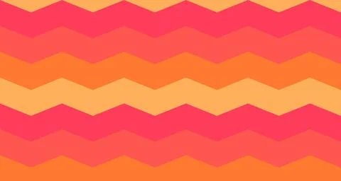 Warm zigzag pattern with sunny tones Stock Illustration