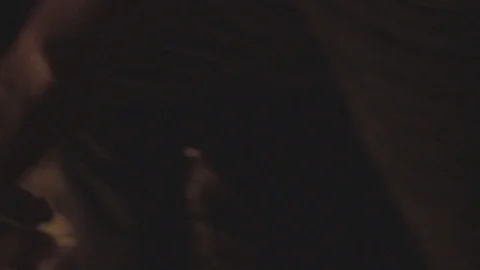 Warming By The Fire3 Stock Footage 92415660