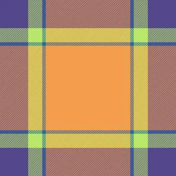 Warmth check background vector, ribbon textile texture plaid. Dye tartan se.. Stock Illustration