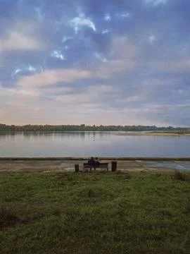 Warmth By The River Fotos de archivo
