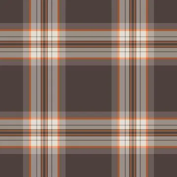 Warmth seamless background check, calm fabric plaid texture. Image textile .. Stock Illustration