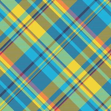 Warmth seamless texture textile, warp vector pattern fabric. Effect check b.. Illustrazione stock