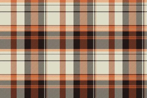 Warmth tartan pattern vector, uk seamless textile background. Windowpane ch.. Stock Illustration