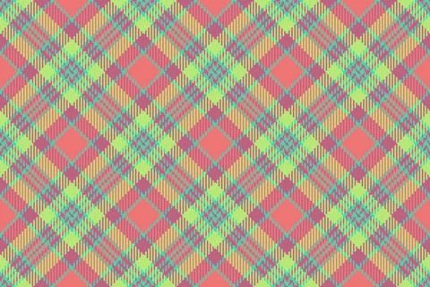 Warmth textile texture tartan, couch pattern fabric seamless. Single vector.. Illustrazione stock