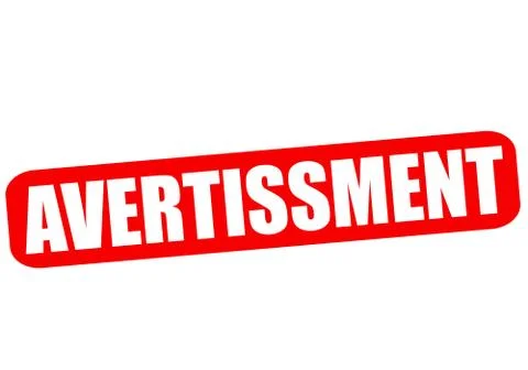 Warn Stock Illustration