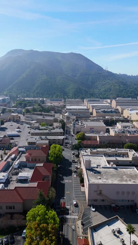 Warner Bros Studio Tower in Los Angeles, California, March 26, 2025 Stock Footage 305446420