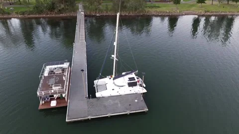 Warners Bay Dronie Stock Footage 313117958