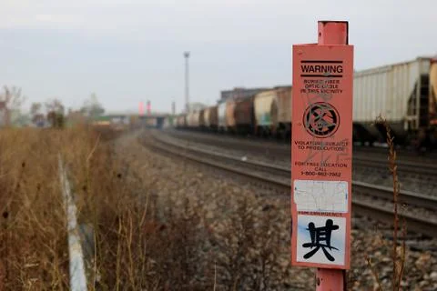 Warning 3 Foto stock