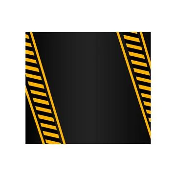 Warning alert dark background vector Stock Illustration