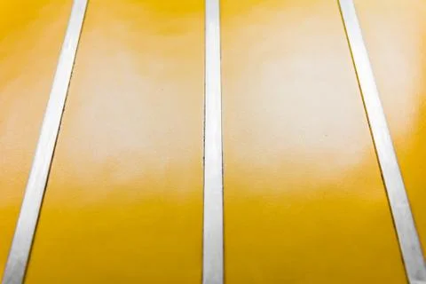Warning background with yellow stripes Foto stock