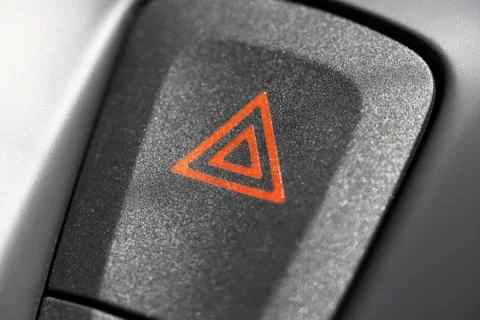 Warning button 写真素材