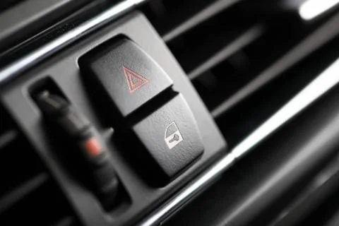 Warning button 写真素材