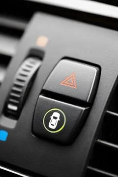 Warning button 写真素材