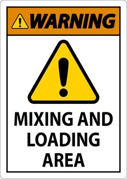 Warning Fire Will Cause Toxic Fumes Sign On White Background Stock Illustration