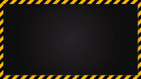 Warning Frame Stock Footage 325632421