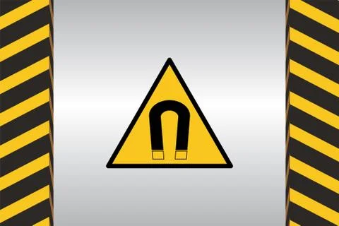 Warning Hazard Signs Stock Illustration
