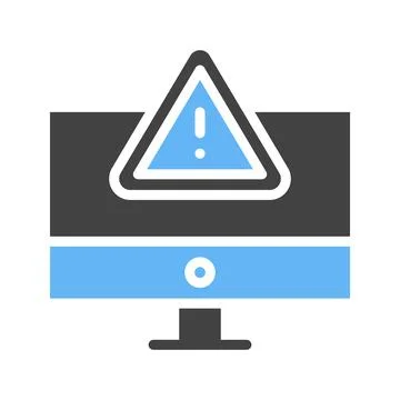 Warning Icon Image. Stock Illustration