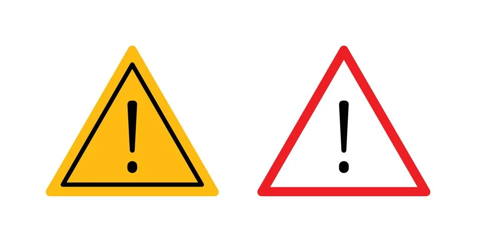 Warning icon or illustration vector symbols 스톡 일러스트