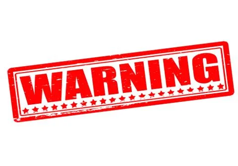 Warning Stock Illustration