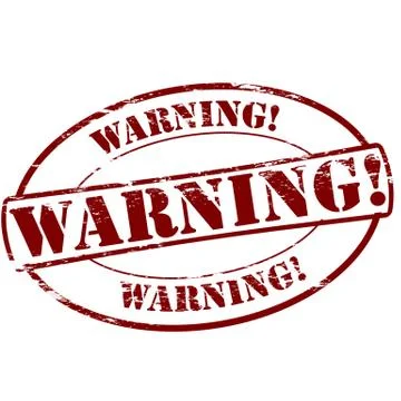 Warning Stock Illustration