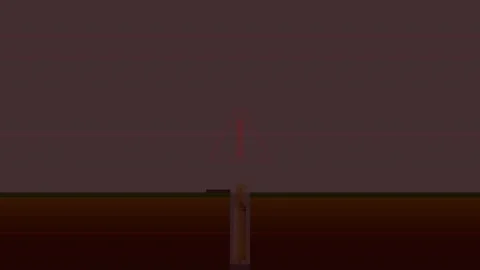 Warning nuclear armed land based Intercontinental ballistic missile icbm Stock Footage 296112541